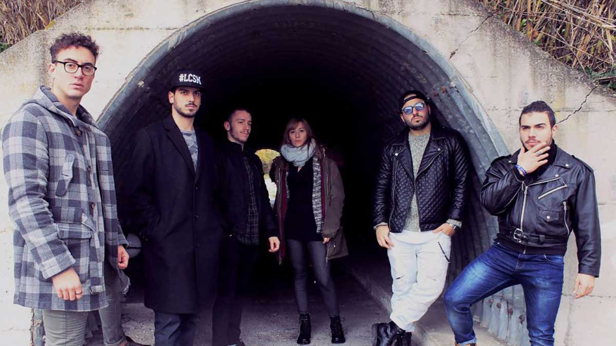I membri della band La Chance Su Marte in una foto promozionale.