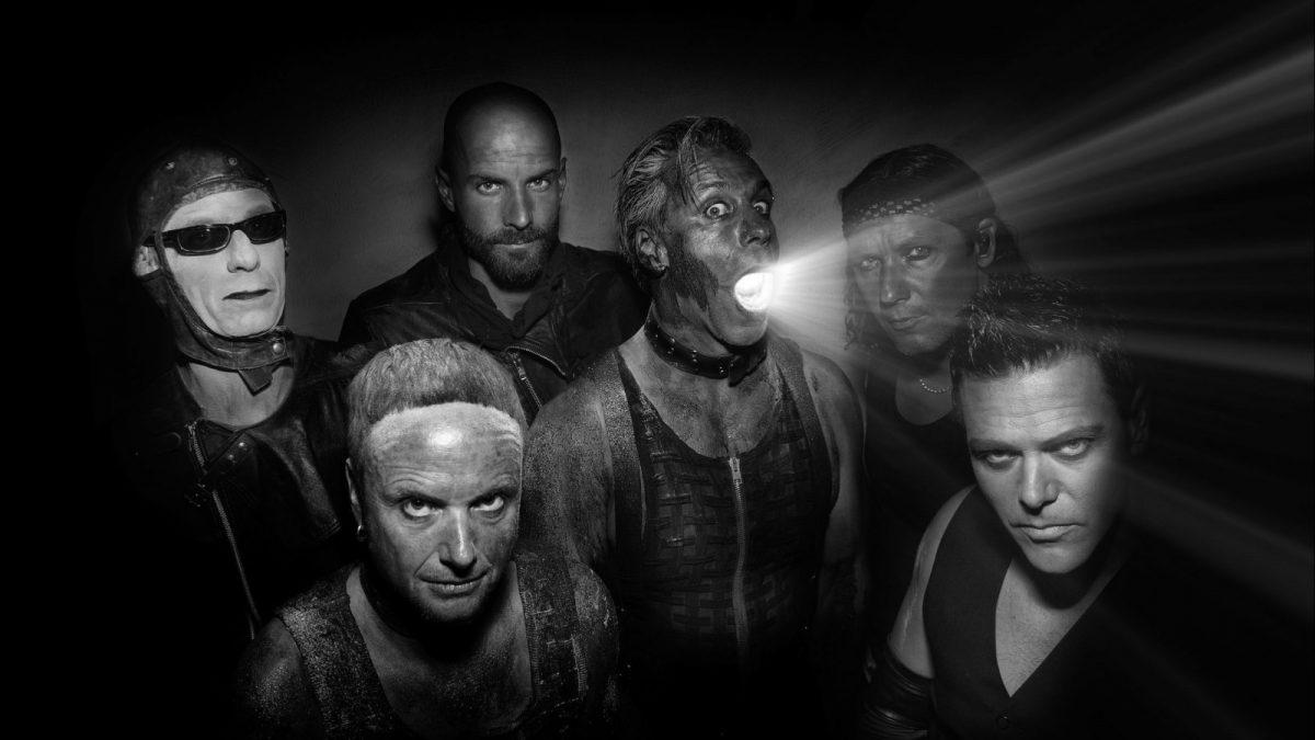 I Rammstein in una foto promozionale.