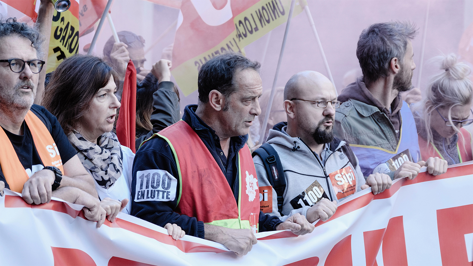 La lotta sindacalista viene portata avanti da VINCENT LINDON con IN GUERRA