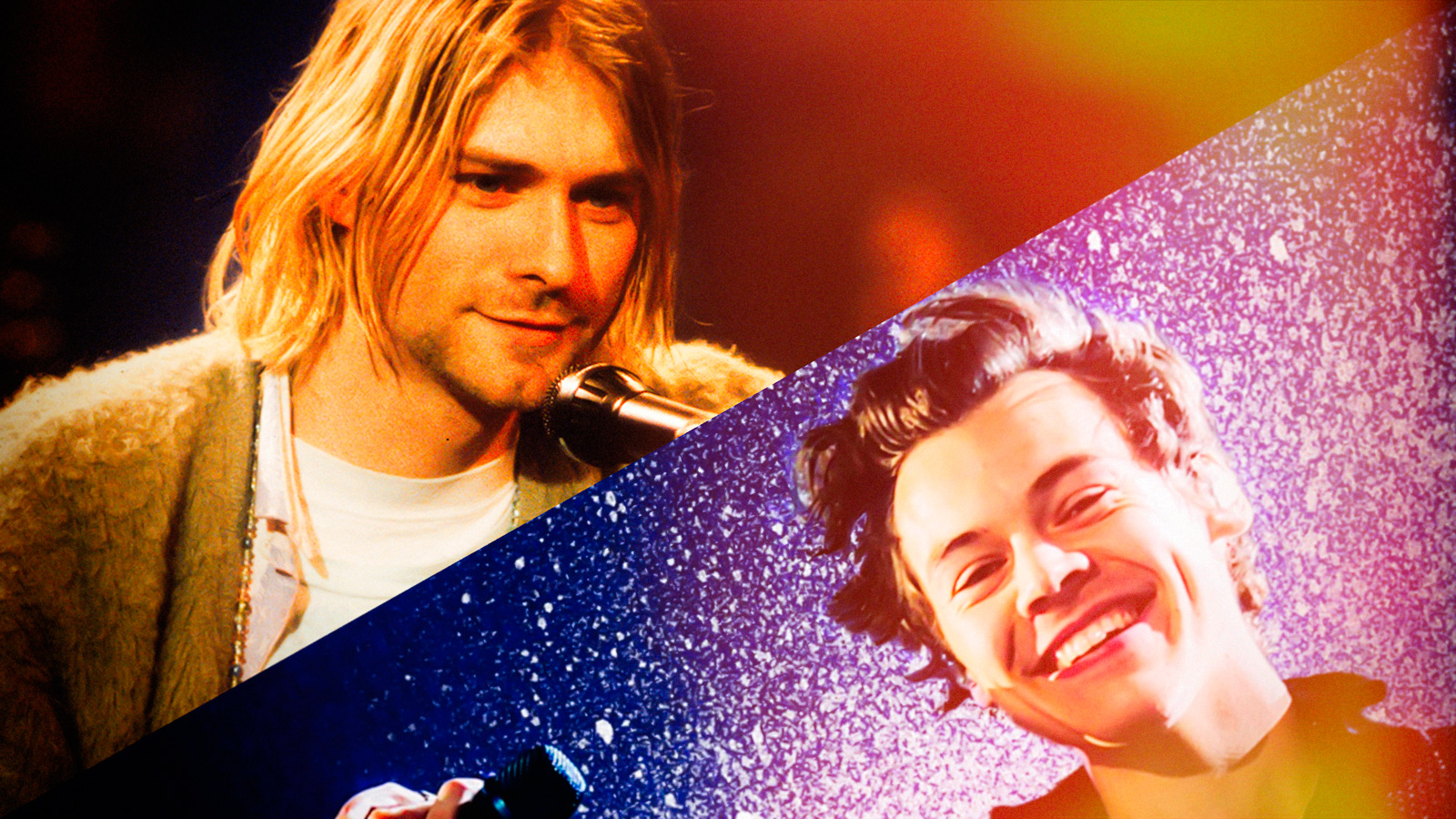 Kurt Cobain VS Harry Styles.