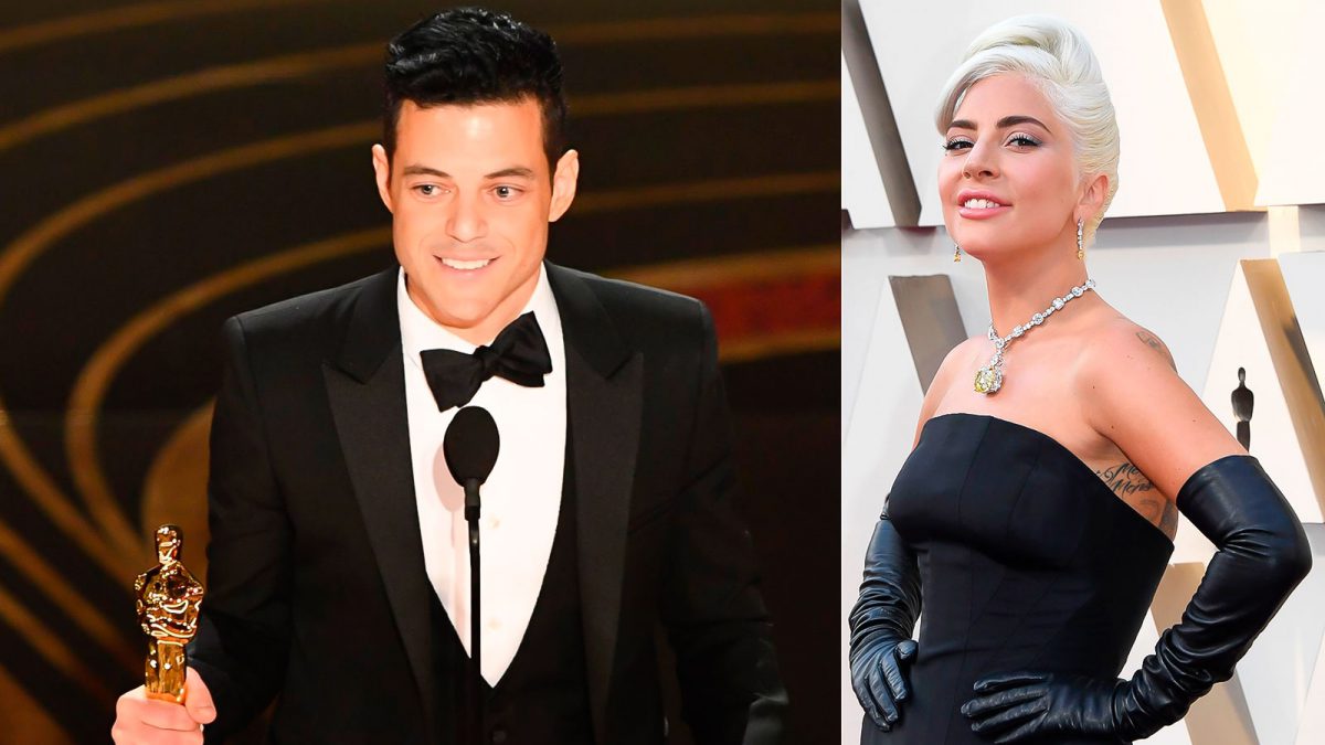 Rami Malek e Lady Gaga, protagonisti musicali indiscussi dell'ultima notte degli Oscar.