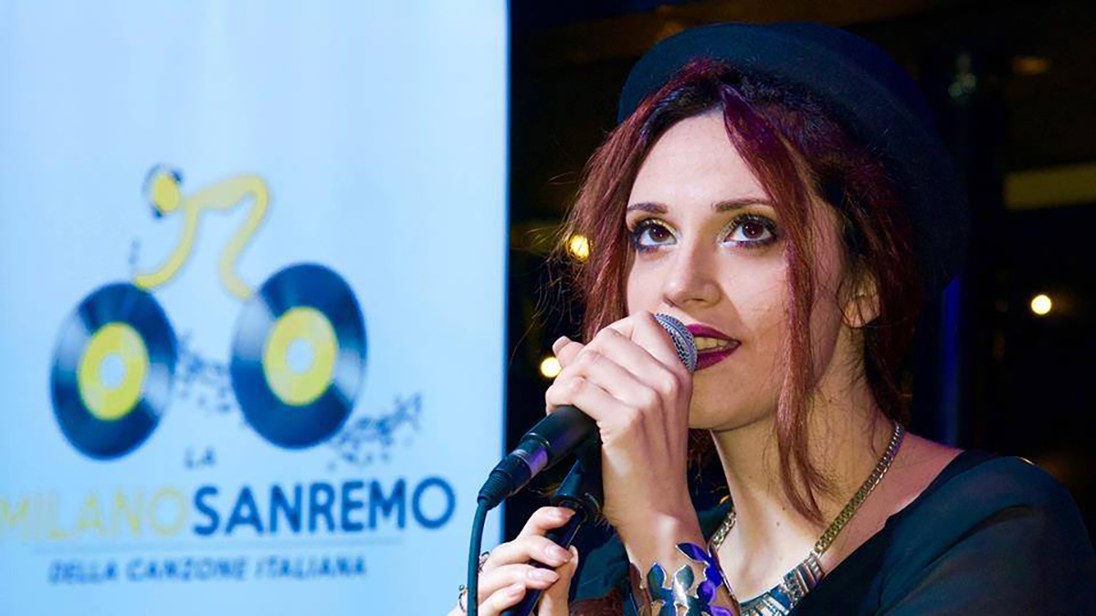 La cantautrice romana Nicole Riso, vincitrice dell'ultima edizione del concorso "Dallo Stronello al Rap"