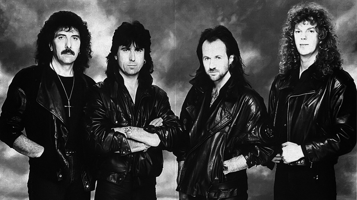 Da sinistra: Tony Iommi, Cozy Powell, Tony Martin e Neil Murray, la formazione dei Black Sabbath fino al '90