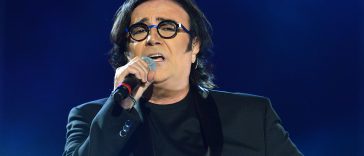 Renato Zero in occasione del concerto di Campovolo - Reggio Emilia