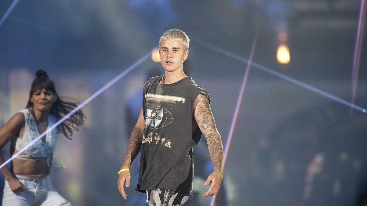 Justin Bieber durante il tour mondiale "Purpose" al Consol Energy Senter – 13 luglio 2016, Pittsburgh Wednesday.