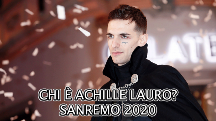 Achille Lauro i Big della 70esima edizione del Festival di Sanremo.