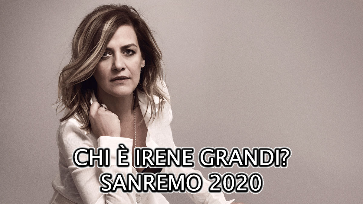 Irene Grandi sarà tra i Big di Sanremo 2020 con il brano "Finalmente io" che porta la firma di Vasco Rossi.