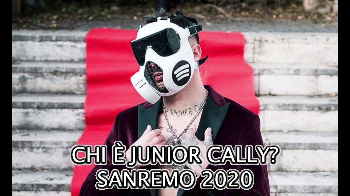 Junior Cally sarà tra i Big di Sanremo 2020.