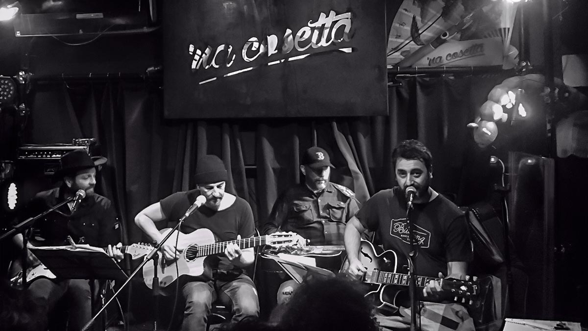 Francesco Forni, Stefano Scarfone, Alex Valle e Luca Carocci Zelo in Condotta.
