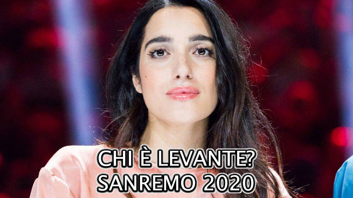 Levante sarà tra i Big del Festival di Sanremo 2020.
