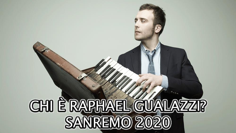Raphael Gualazzi parteciperà al Festival di Sanremo 2020 in qualità di Big.