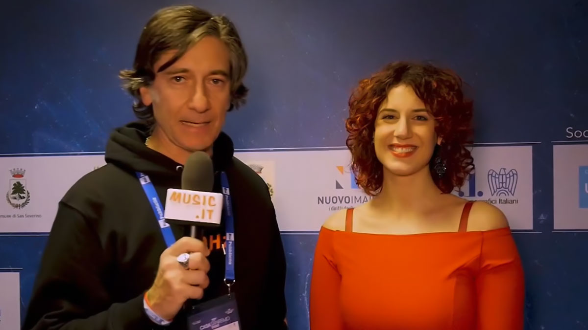 SANREMO 2020: FILOMENA DAMATO intervistata da STEFANO PANTANO per MUSIC.IT