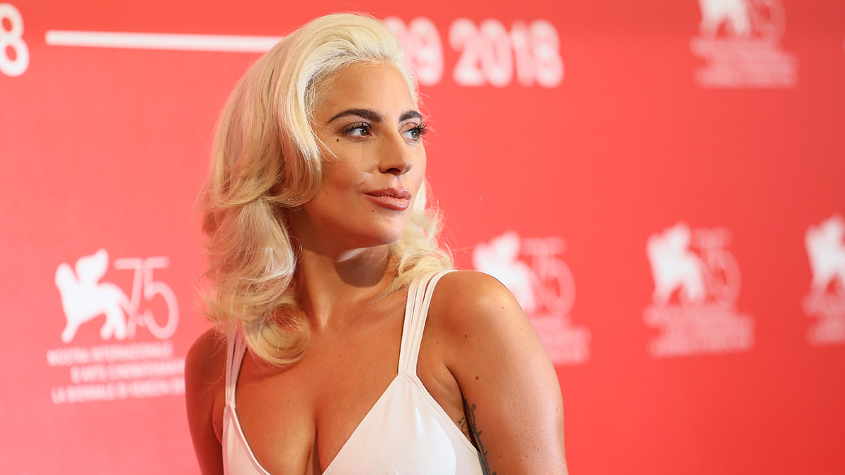 Lady Gaga durante il 75° Festival del Film di Venezia, 21 agosto 2018.