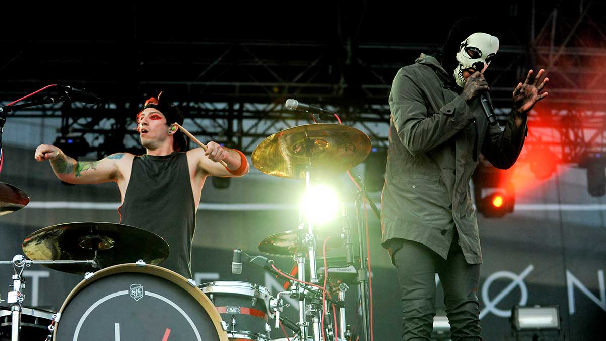 I Twenty One Pilots, John Dun e Tyler Joseph, durante un concerto al Bunbury Festival –Ohio, 7 giugno 2015.