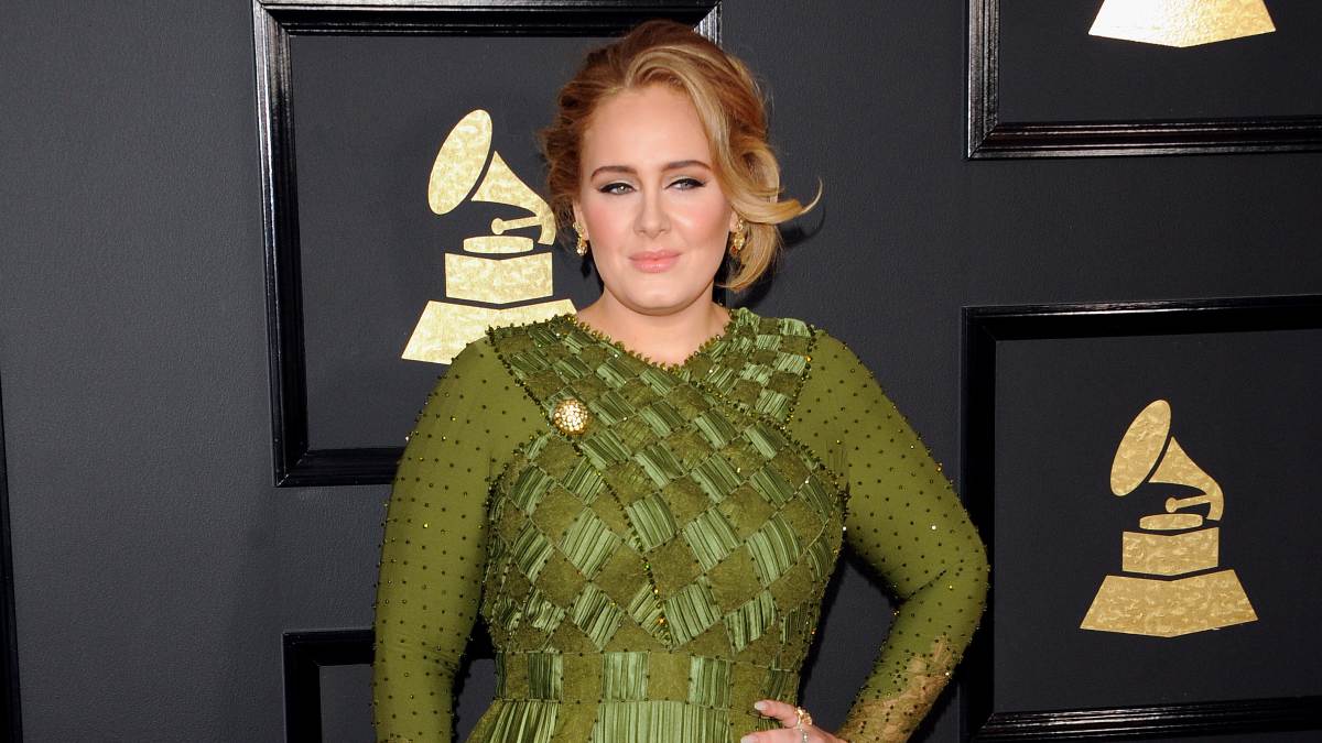 Adele durante il 59° Grammy Adwards – Los Angeles, 12 febbraio 2017.