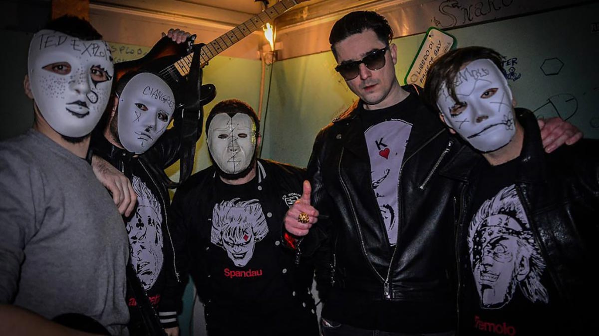 I Bobby Joe Long's Friendship Party presentano il loro nuovo singolo "Antico Punk Inglese E Lesa Maestà". Foto di Alessio Belli.