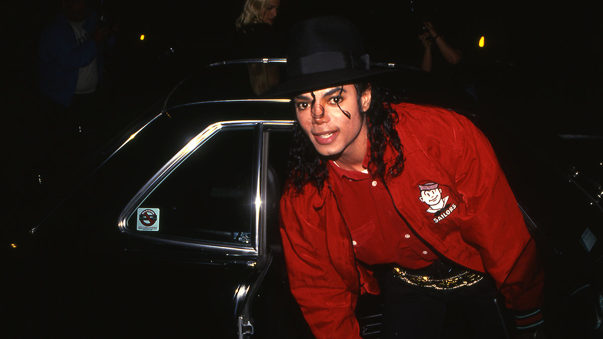 Michael Jackson in uno scatto del 1990.