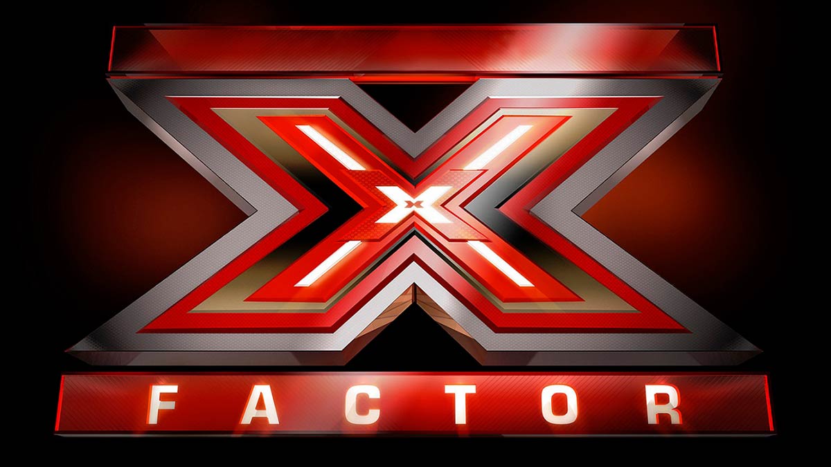 Il logo del talent show The X Factor.