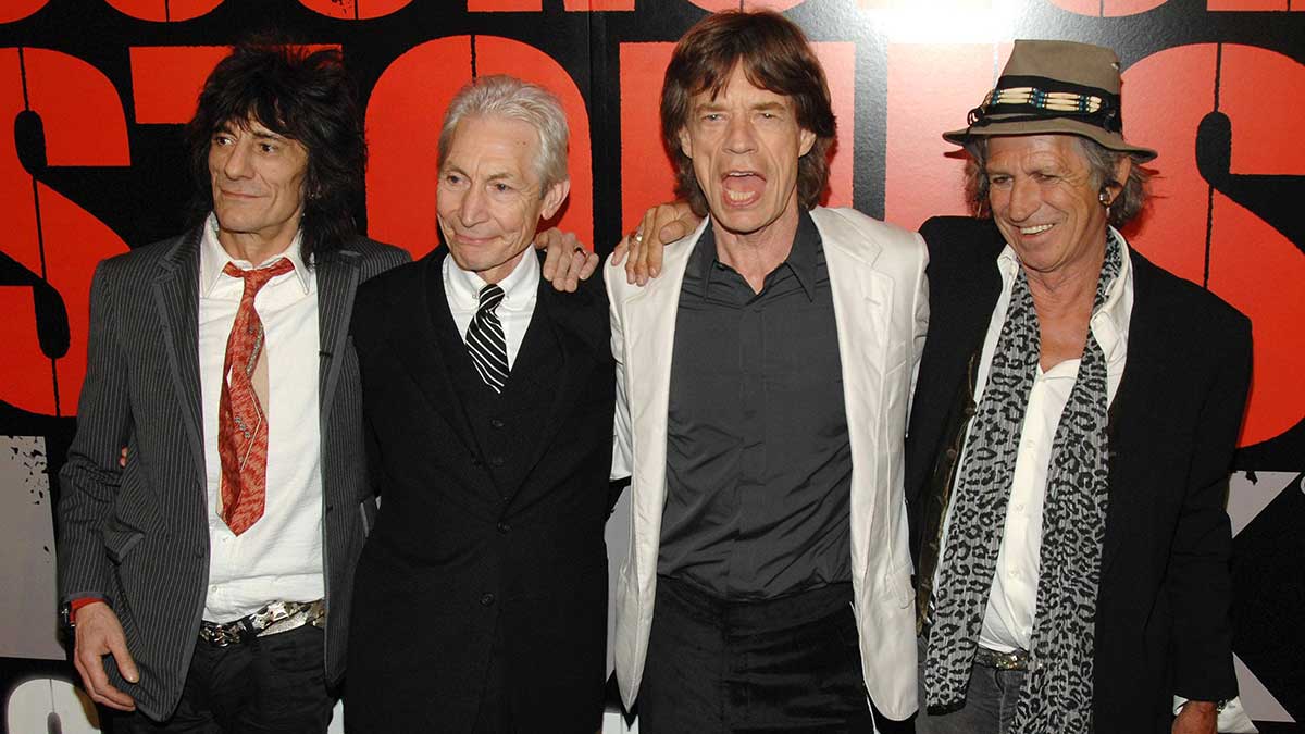 I The Rolling Stones durante la premiere de "Shine A Light" – New York, 30 marzo 2008.