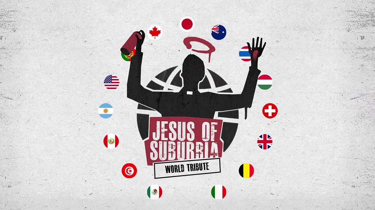 Il logo scelto per pubblicizzare la cover di Jesus of Suburbia