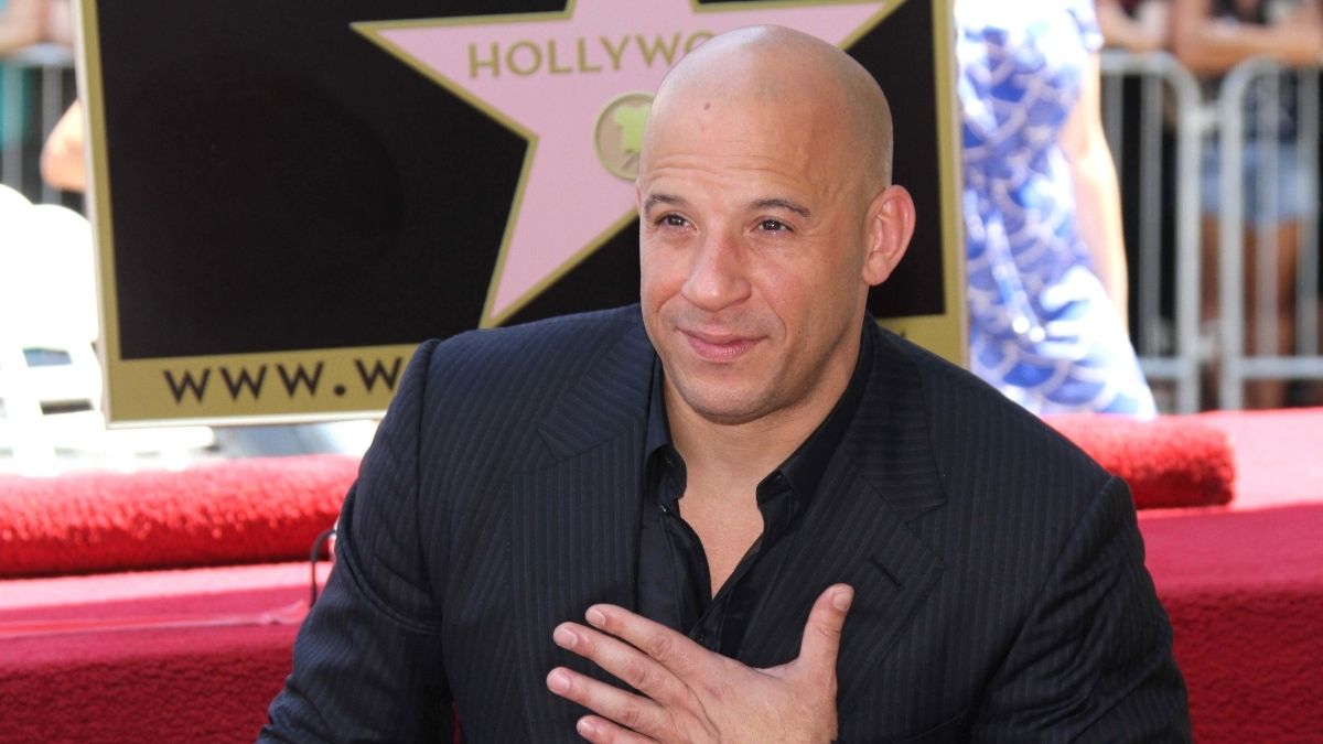 Vin Diesel alla 'Walk of Fame' di Hollywood nel 2013
