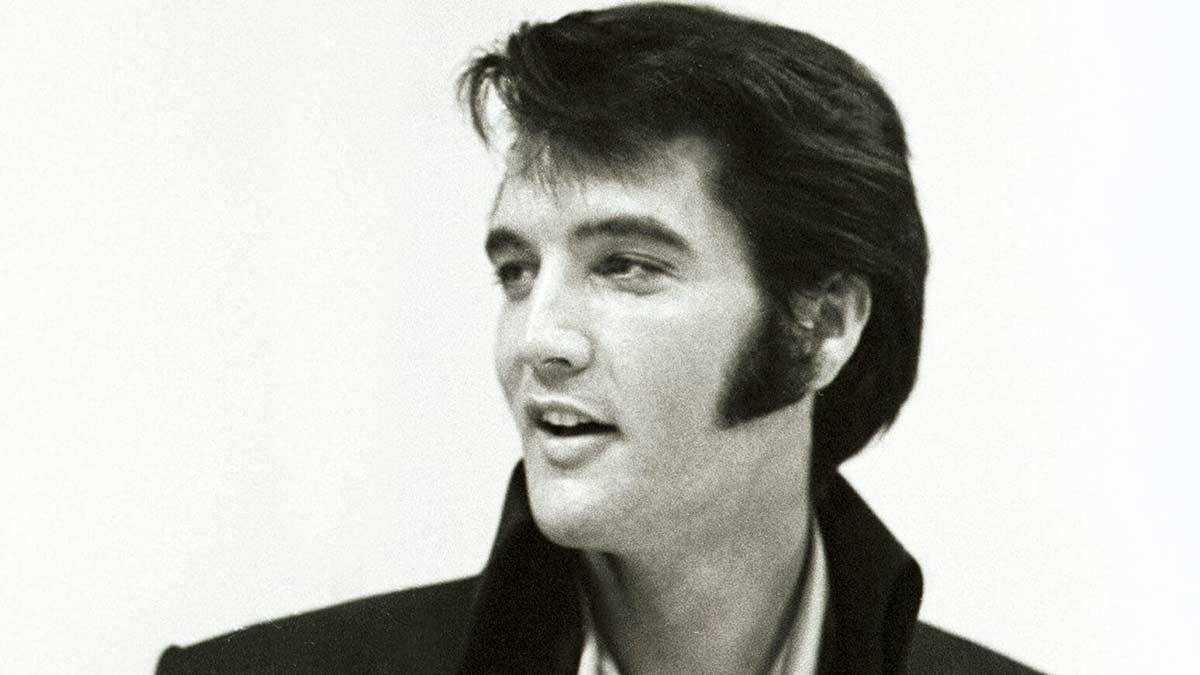 Uno scatto di Elvis Presley: "Il Re"