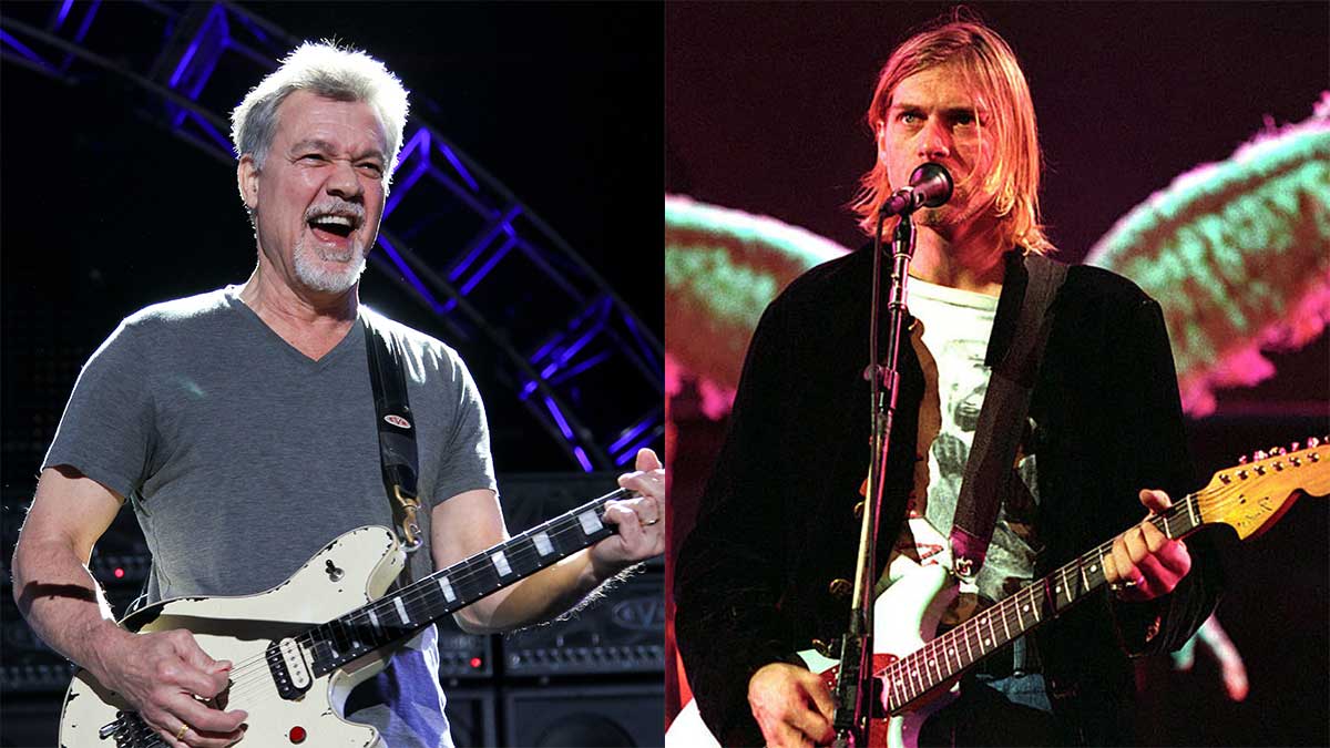 Eddie Van Halen e Kurt Cobain.
