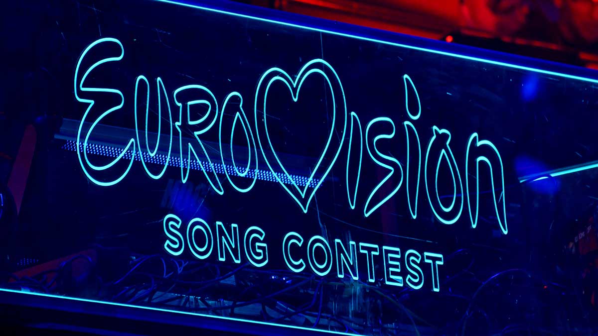 Il logo dell'Eurovision Song Contest.
