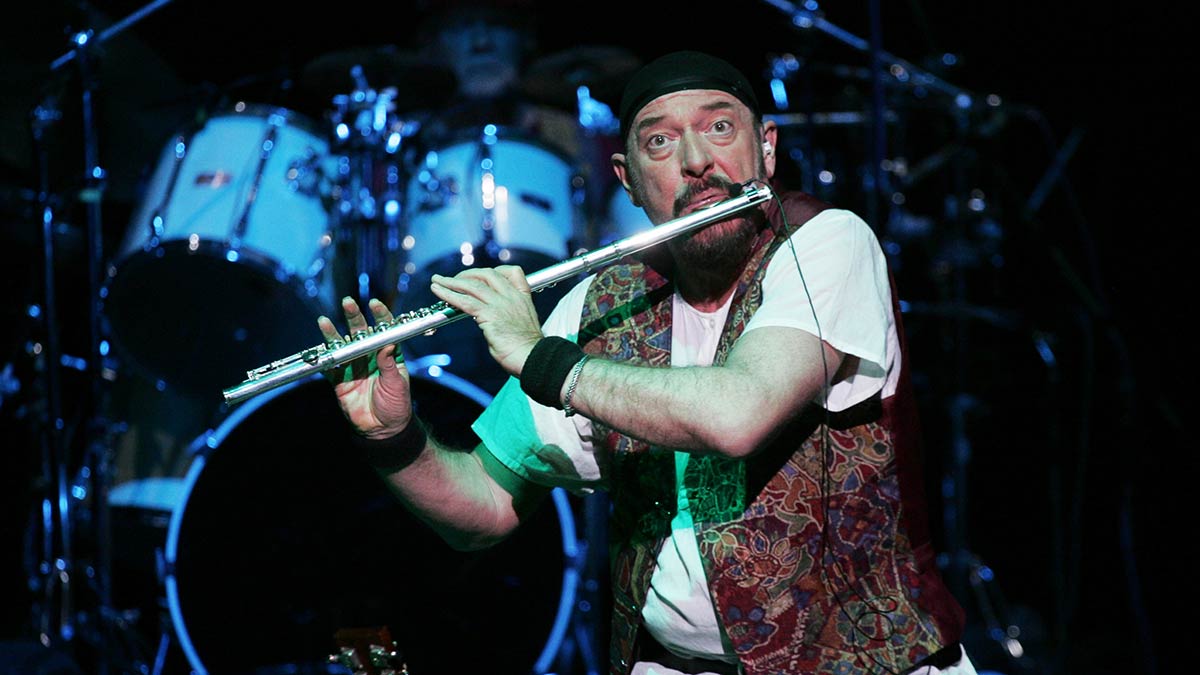 Ian Scott Anderson, cantante e flautista dei Jethro Tull.