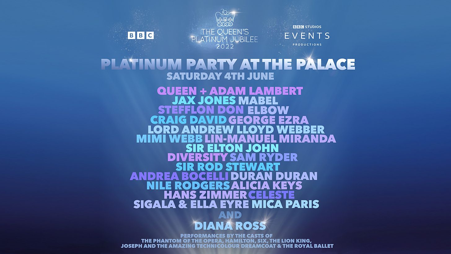 BBC’s Platinum Party at the Palace